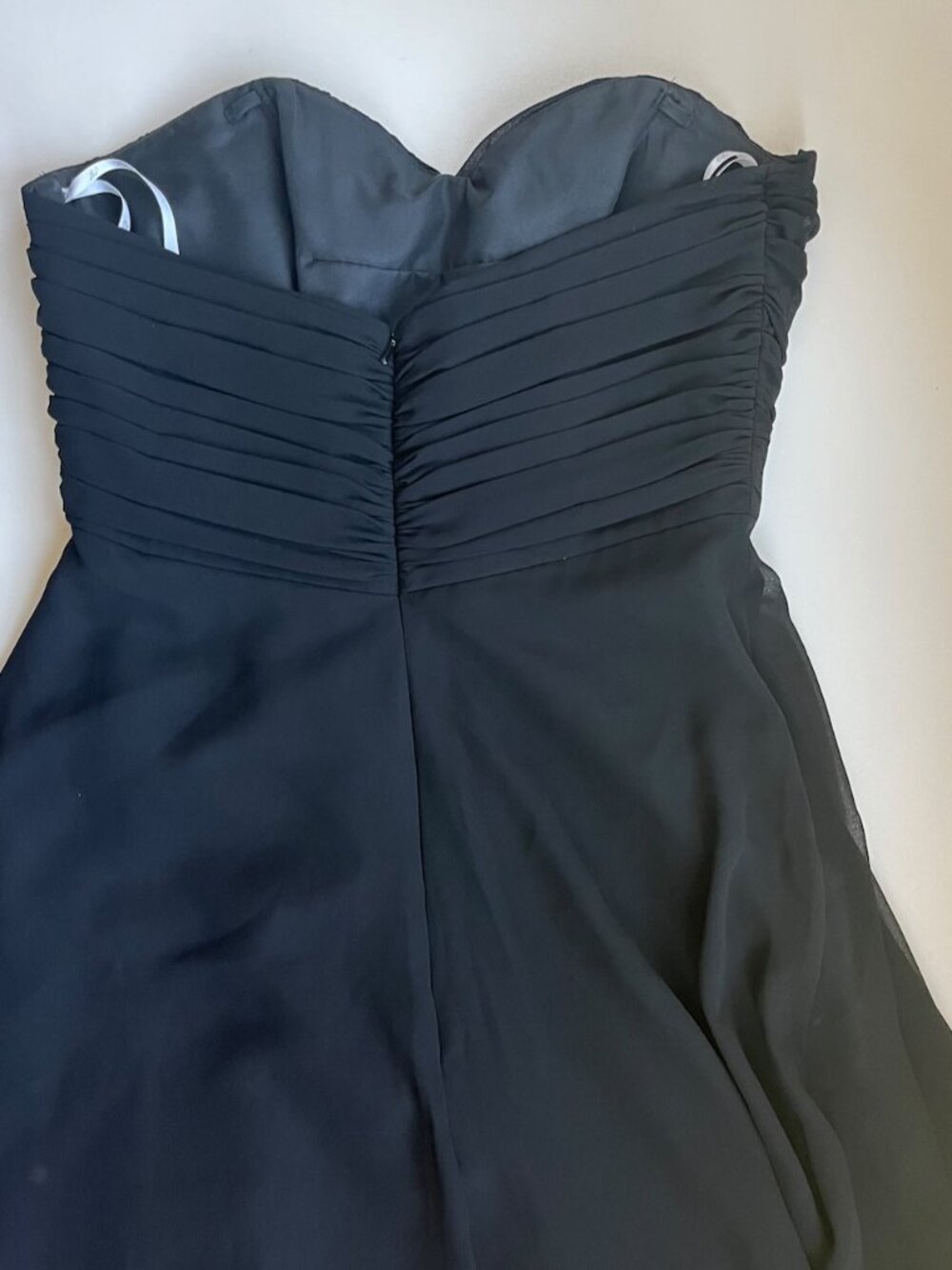 Black Strapless Formal Dress Size 6 - Picture 3 of 5